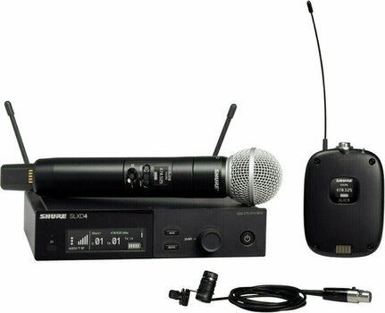 Conjunto de micrófono de mano inalámbrico Shure SLXD124E/85 G59 - 1