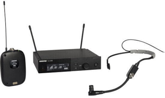 Безжични слушалки с микрофон Shure SLXD14E/SM35 L56
