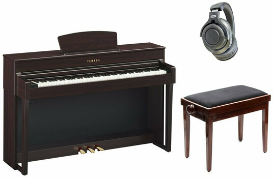 Piano numérique Yamaha CLP-635 R SET Palissandre Piano numérique - 1