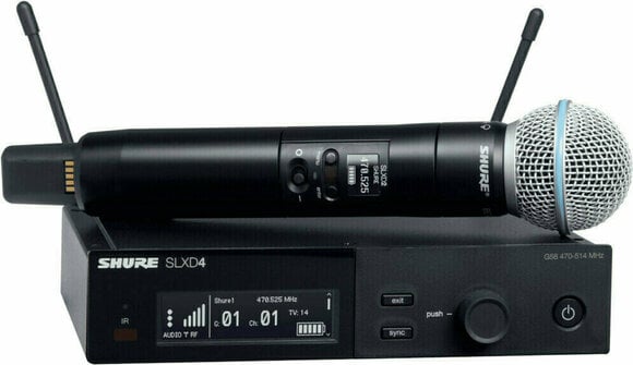 Wireless set Shure SLXD24E/Beta58 Wireless set S50 - 1