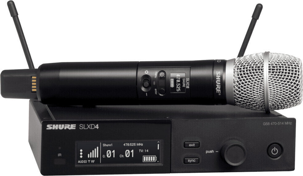 Set Microfoni Palmari Wireless Shure SLXD24E/SM86 G59