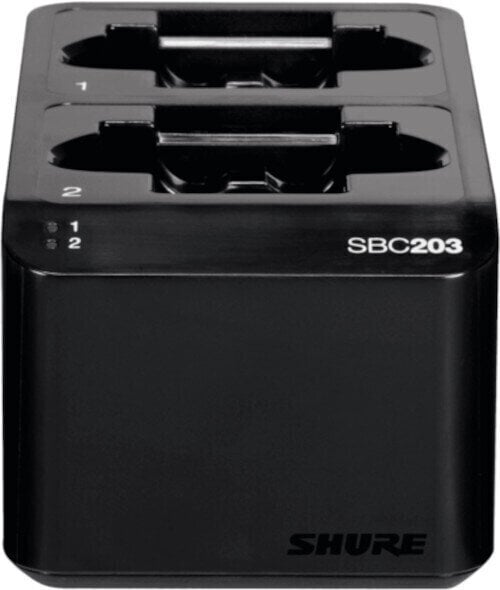 Chargeur de batterie pour systèmes sans fil Shure SBC203-E