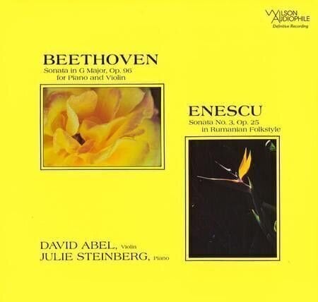 Disco in vinile David Abel/Julie Steinberg - Beethoven: Violin Sonata Op.96 & Enescu: Op. 25 (200g)