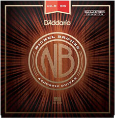 Corzi chitare acustice D'Addario NB13556BT Corzi chitare acustice