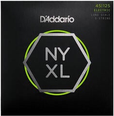 Χορδές για 5χορδη Μπάσο Κιθάρα D'Addario NYXL45125 Χορδές για 5χορδη Μπάσο Κιθάρα