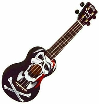 Sopránové ukulele Mahalo Soprano Ukulele Pirate Black - 1