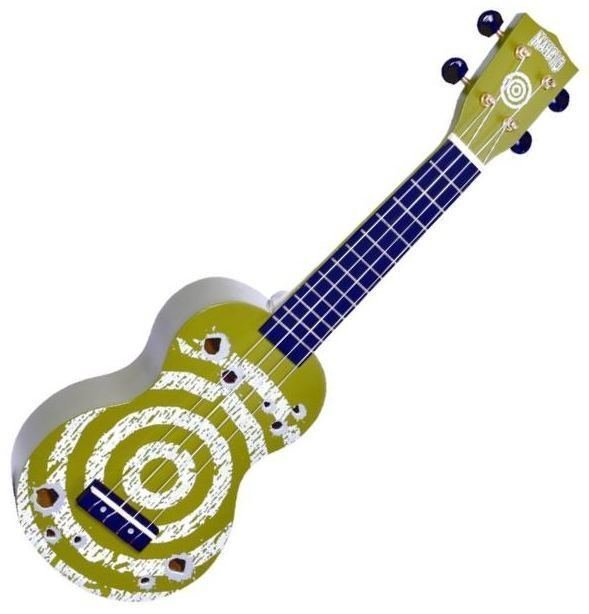 Sopran ukulele Mahalo Soprano Ukulele Target Army Green