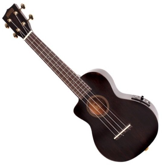 Koncertné ukulele Mahalo Electric-Acoustic Concert Ukulele, Left-Handed, Trans. Black