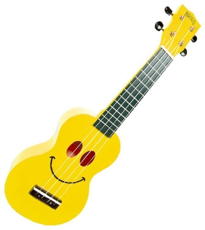 Sopránové ukulele Mahalo U-SMILE EA Sopránové ukulele Žltá