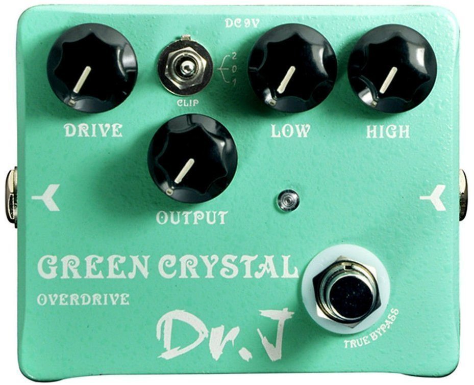 Kitaraefekti Dr. J Pedals D50 Green Crystal Overdrive