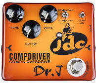 Guitar Effect Dr. J Pedals D-JDC Compdriver Comp & Overdrive