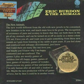 Disco in vinile Eric Burdon and The Animals - Winds Of Change (Blue Coloured) (180g)