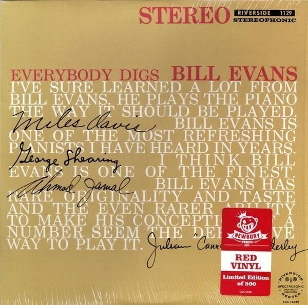 Disco in vinile Bill Evans Trio - Everybody Digs Bill Evans (LP)