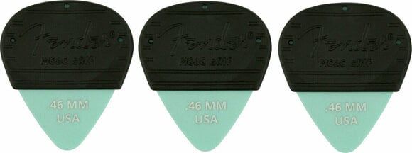 Pick Fender Mojo Grip Dura-Tone Delrin .46 (3) Pick - 1