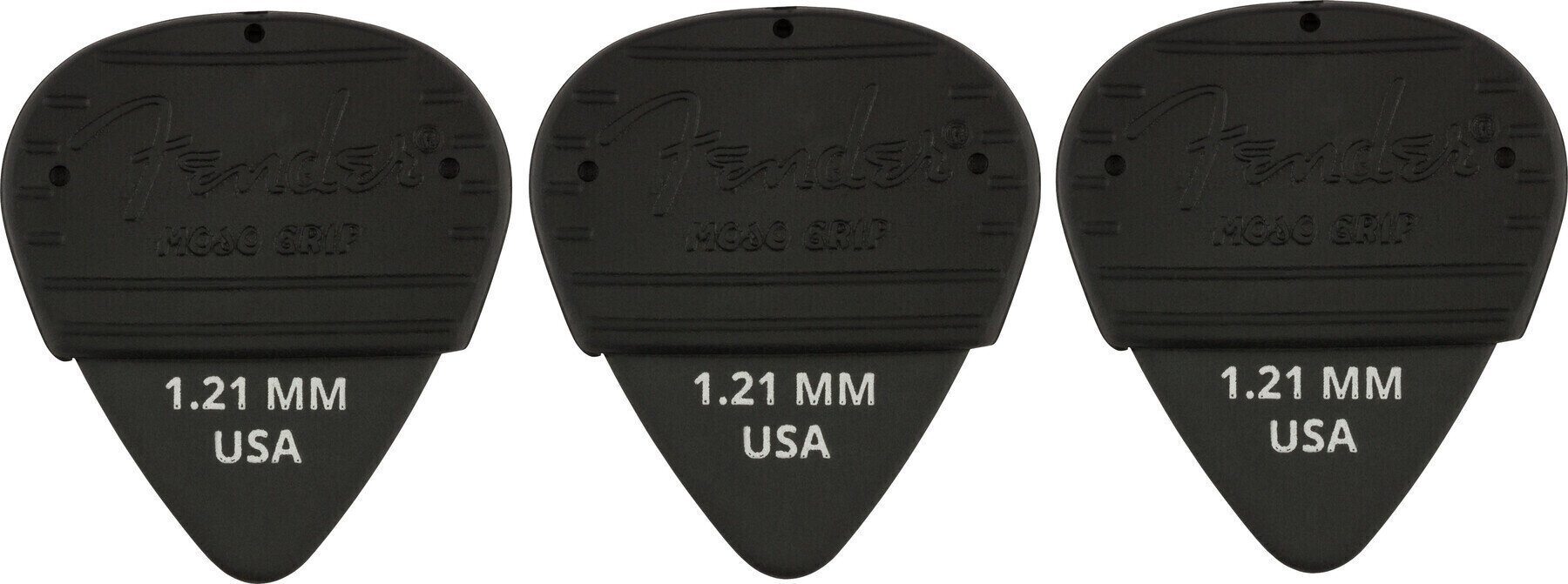 Médiators Fender Mojo Grips Dura-Tone Delrin 1.21 3 Médiators