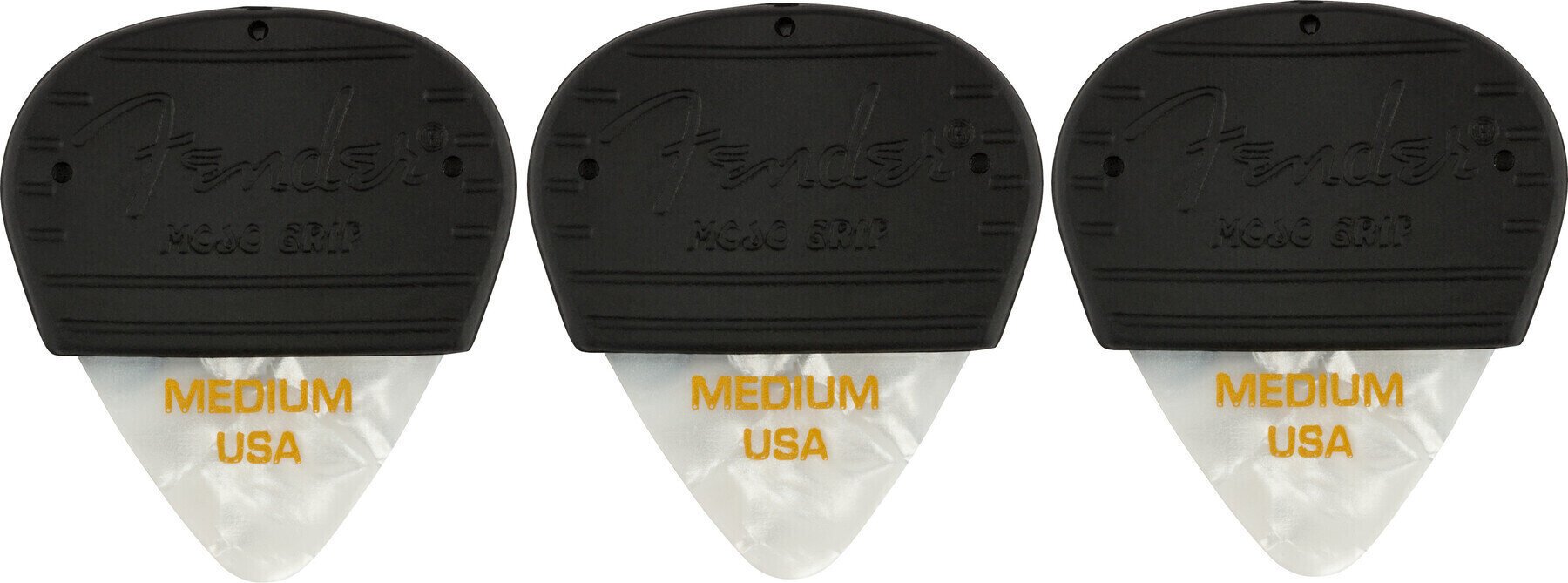 Plektra Fender Mojo Grip Celluloid M 3 Plektra