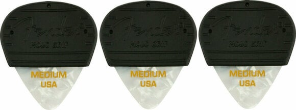 Plektrum Fender Mojo Grip Celluloid M 3 Plektrum - 1