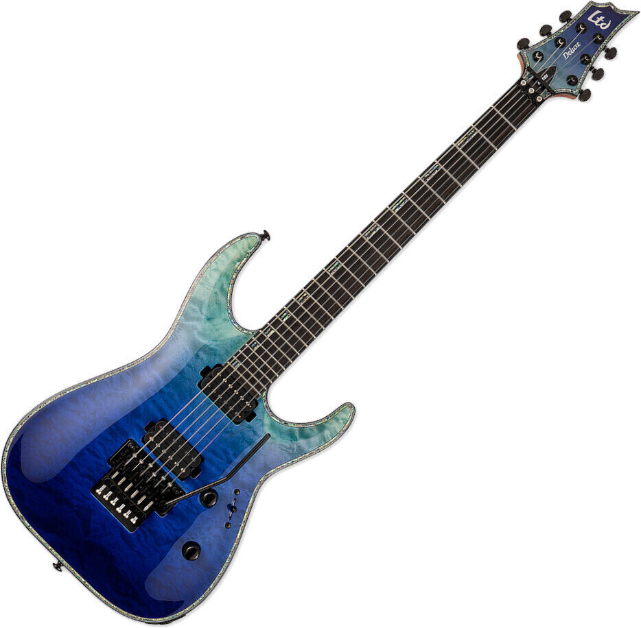 Guitare électrique ESP LTD H-1001FR Violet Shadow Fade