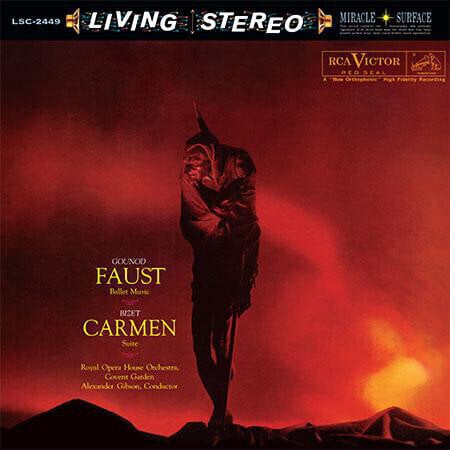 Vinylskiva Alexander Gibson - Gounod: Faust - Ballet Music / Bizet: Carmen - Suite (200g) (45 RPM)