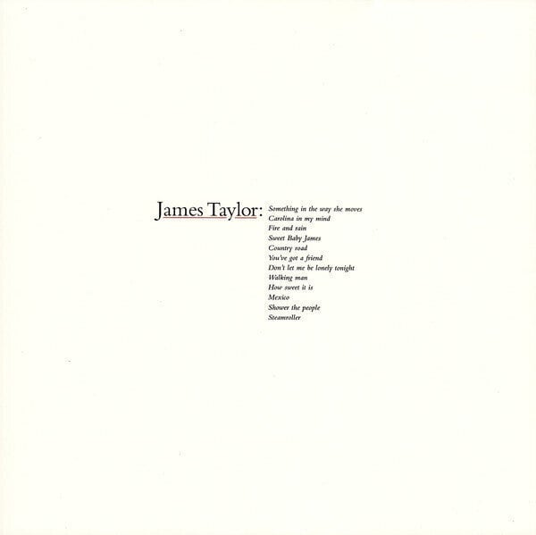 Płyta winylowa James Taylor - Greatest Hits (LP) (180g)