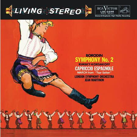 LP Jean Martinon - Borodin: Symphony No. 2/Rimsky-Korsakov: Capriccio Espagnole (LP) (200g)