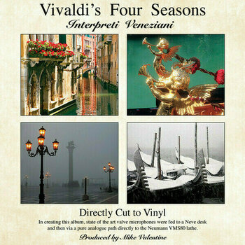 Грамофонна плоча Interpreti Veneziani - Vivaldi: Four Seasons (180g) (LP) - 1
