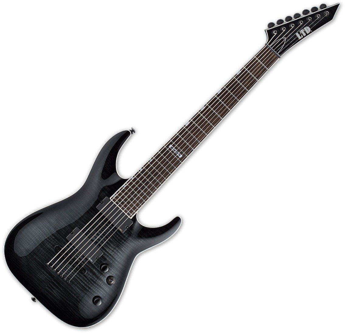 Elektrische gitaar ESP LTD MH-417B-FM-STBLKSB