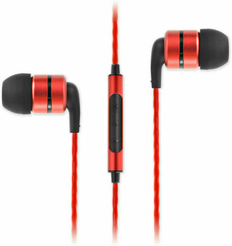 In-Ear Headphones SoundMAGIC EC80C-BK-RD - 1