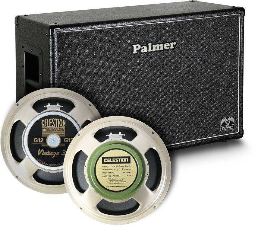 Kitarski zvočnik Palmer CAB 212 V30 GBK