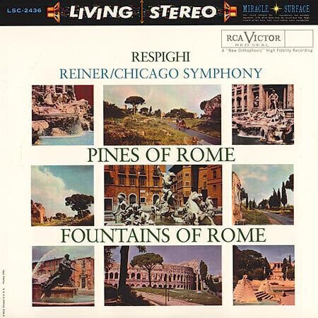 LP Respighi/Renier - Pines Of Rome/Fountains Of Rome (2 LP) (200g) (45 RPM)