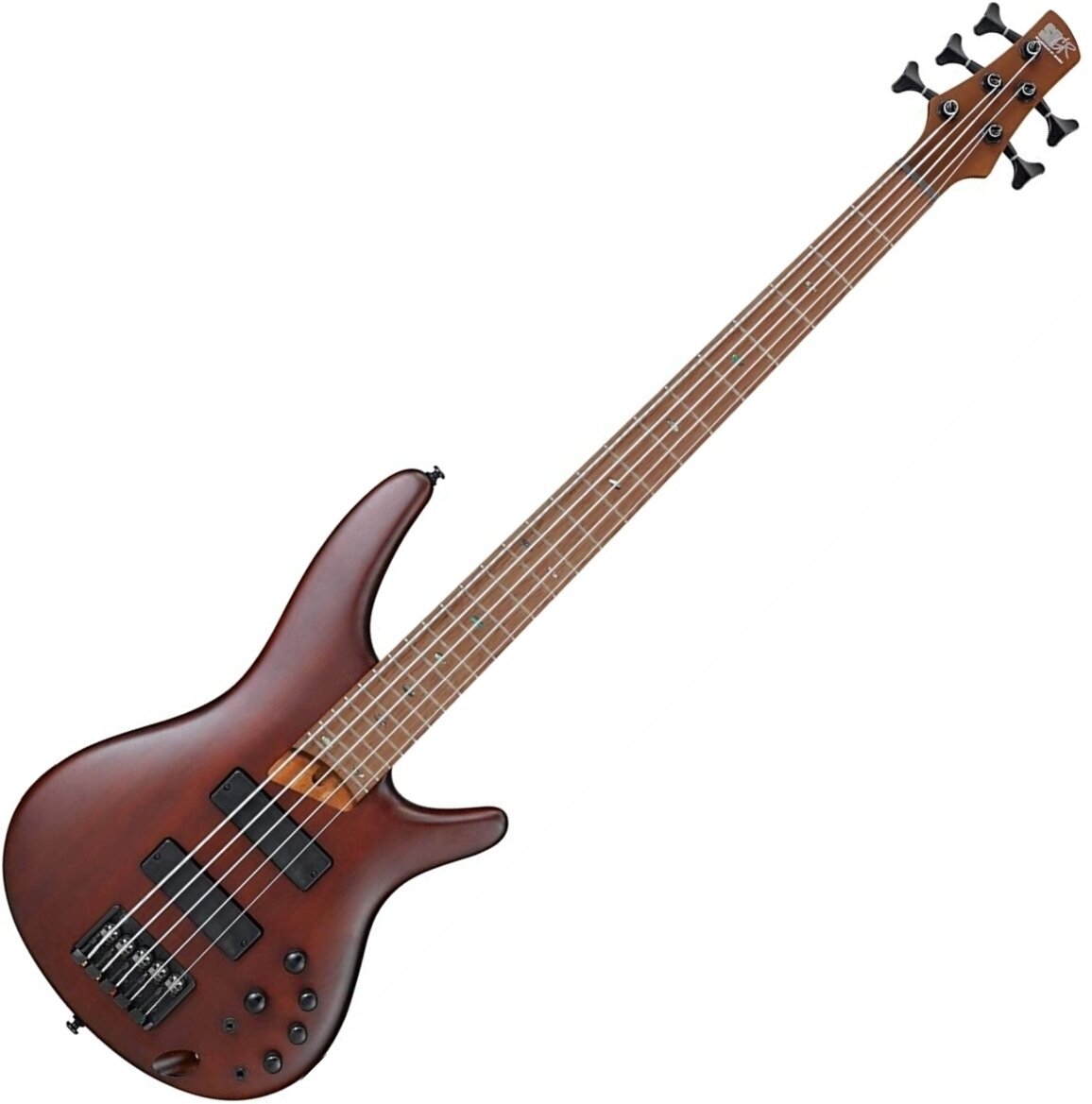 5-saitiger E-Bass, 5-Saiter E-Bass Ibanez SR505E-BM Brown Mahogany