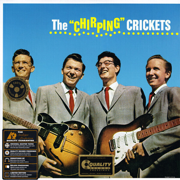 Disco in vinile The Crickets/Buddy Holly - The Chirping Crickets (Mono) (200g)