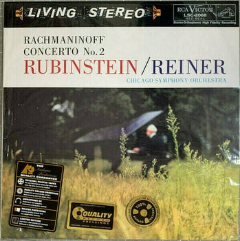 Hanglemez Rubinstein and Reiner - Rachmaninoff: Concerto No. 2 (LP) (200g) - 1