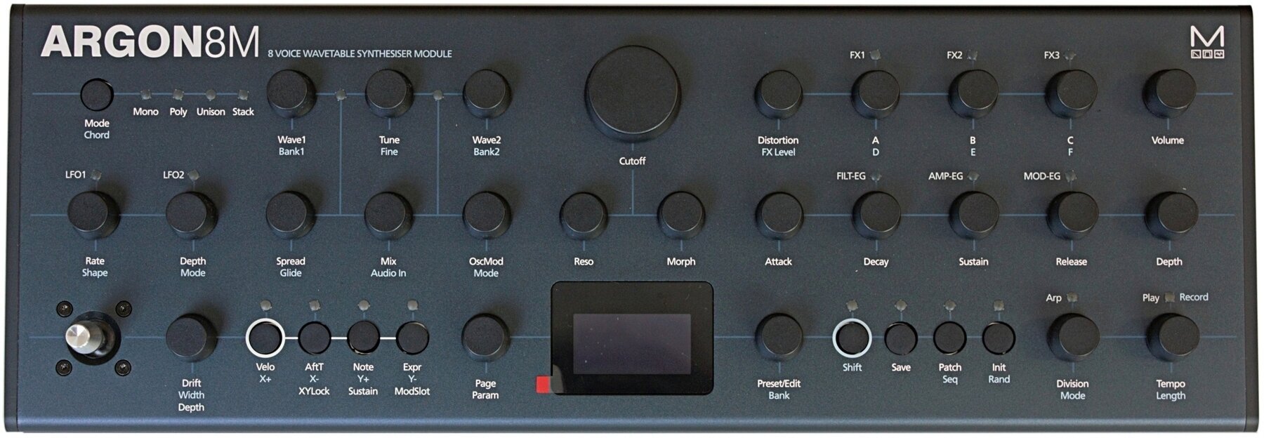 Synthesizer Modal Electronics Argon8M Black
