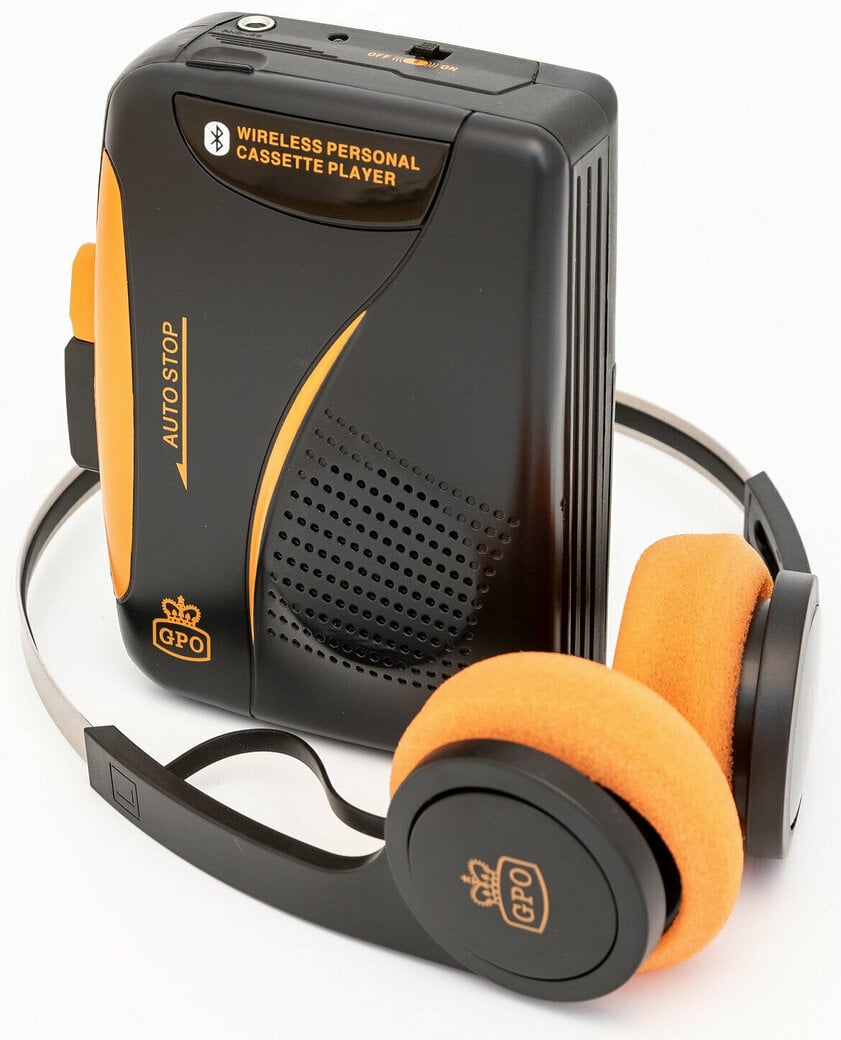 Lettore Cassette Portatile Retrò – Bluetooth 5.0, Altoparlante 5W, AUX, Scheda SD, Batteria 1200mAh, Con Effetto Luce E Aroma