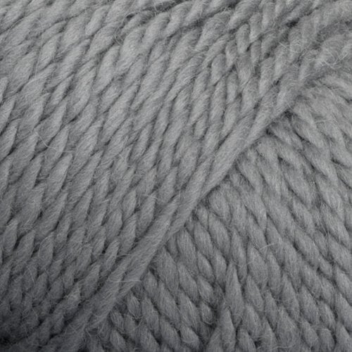 Knitting Yarn Drops Andes Uni Colour 8465 Medium Grey Knitting Yarn