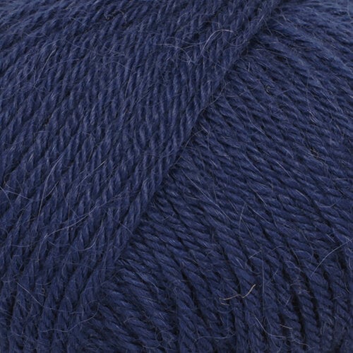 Hilo de tejer Drops Puna Uni Colour 13 Navy Blue Hilo de tejer