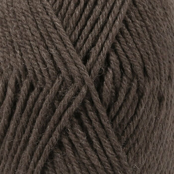 Fil à tricoter Drops Karisma Uni Colour 04 Chocolate Brown - 1