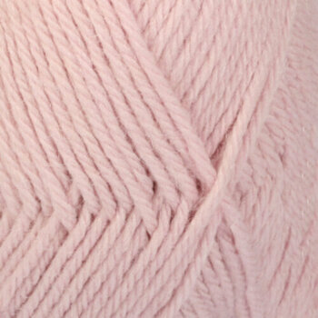 Fios para tricotar Drops Lima Fios para tricotar Uni Colour 3145 Powder Pink - 1