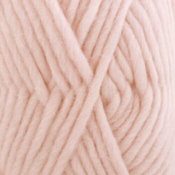 Strikkegarn Drops Snow Uni Colour 51 Powder Pink - 1
