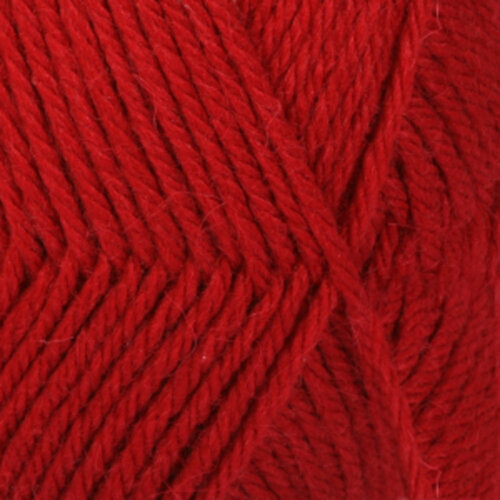 Knitting Yarn Drops Lima Uni Colour 3609 Red