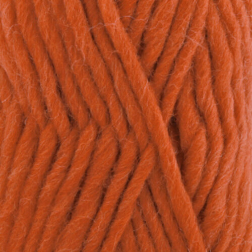 Knitting Yarn Drops Snow Uni Colour 07 Orange