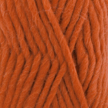 Knitting Yarn Drops Snow Uni Colour 07 Orange - 1