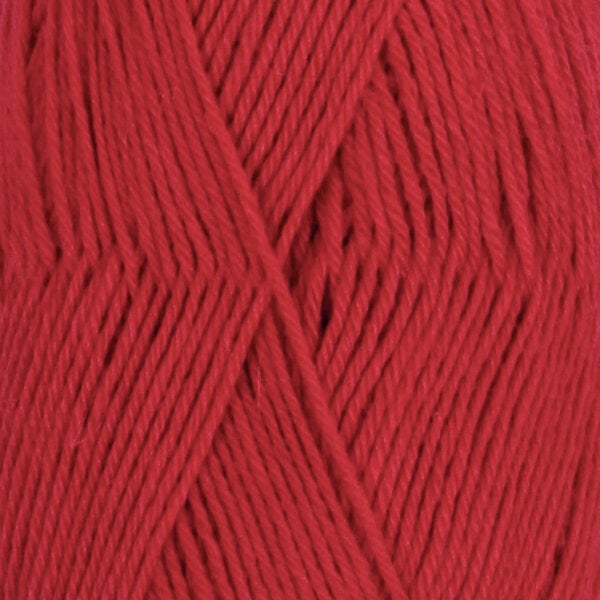 Fire de tricotat Drops Nord Uni Colour 14 Red