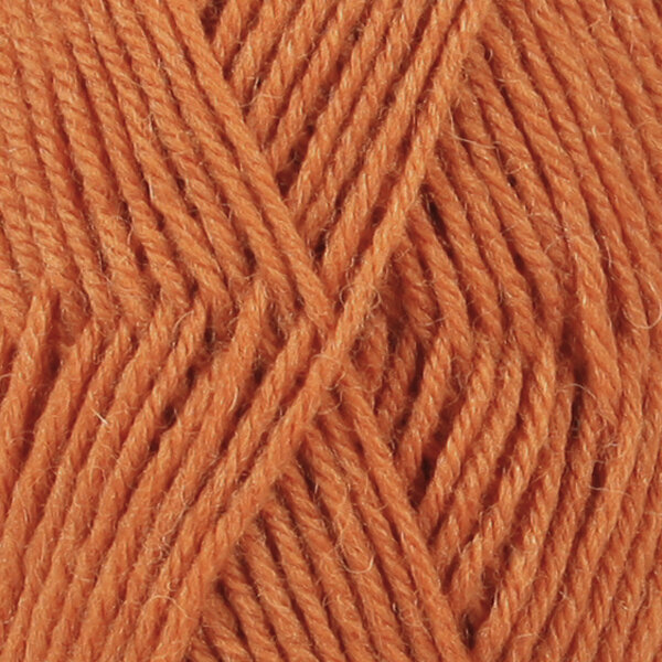 Fios para tricotar Drops Karisma Uni Colour 11 Orange