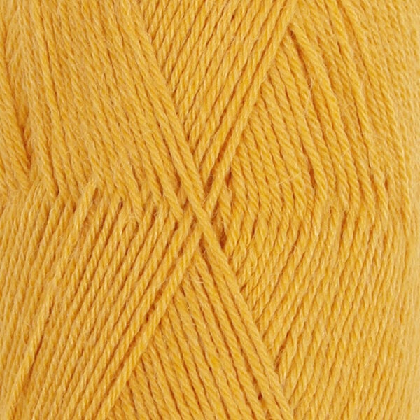 Fios para tricotar Drops Nord Uni Colour 18 Goldenrod