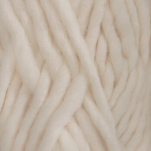 Fios para tricotar Drops Polaris Uni Colour 01 Off White Fios para tricotar