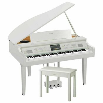 Piano digital Yamaha CVP 809GP Polished White Piano digital - 1
