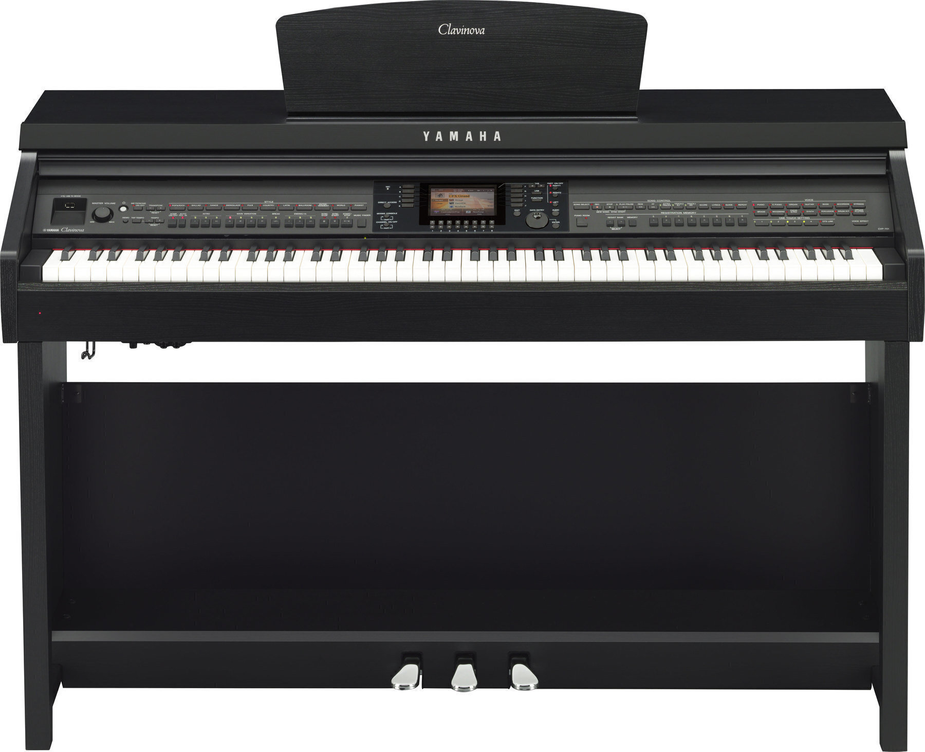 Digitale piano Yamaha CVP 701 Zwart Digitale piano