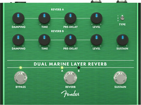 Gitáreffekt Fender Dual Marine Layer Reverb - 1
